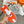 HM Giga 50 Sneaker White Goatskin Orange