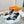 HM Giga 50 Sneaker Navy Canvas White Goatskin Orange