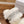 CD Sandal White Grey Fleece And Canvas Fabric