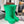 CROCS BOOTS IN GREEN RUBBER