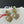 cc logo diamond paved heart mop drop earrings