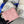 CD Caro 11cm Compact Wallet Pink Calfskin
