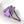 MARELLINI 19 PURPLE EPI GRAINED LEATHER