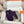 chypre sandal purple lamb wool