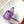 LV Hide & Seek Handbag 21cm Purple Epi Grain Cowhide GHW