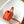 LV Hide & Seek Handbag 21cm Orange Epi Grain Cowhide GHW