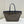 FENDI ORIGAMI LARGE 33 BROWN MIX BLACK FF JACQUARD FABRIC BAG