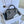 BOSTON 20 HANDBAG IN BLUE OBLIQUE JACQUARD