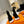 HM Fun Sneaker In Black Mesh Fabric And Lambskin  983010