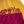 FF 180 CM SCRAF IN MAGENTA PURPLE CASHMERE AND WOOL