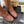 GG HORSEBIT ANKLE BOOTS IN RED BROWN SHEEPSKIN