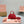 TOP-HANDLE 18 BAG IN RED CALFSKIN