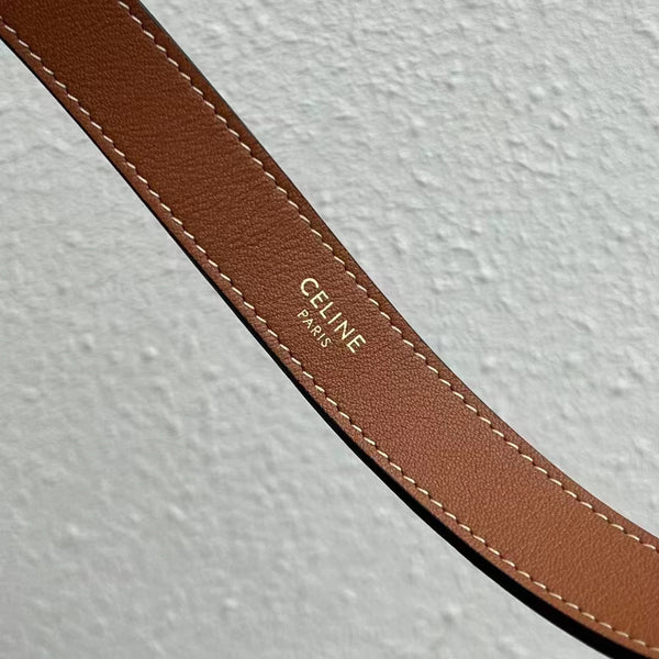Celine Héloïse Bag Triomphe Brown Smooth Calfskin