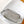 Fend Baguette 27 Bag Silver Leather with Crystal FF Motif Shw