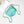 cc 24s31 nano shopping bag 17.5cm cloud blue lambskin gold hardware