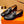 HM GOLD H-BUCKLE LOAFER BLACK GRAINED CALFSKIN