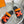 Chypre Sandal Suede Red Chapas / Orange