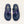 HM Men's Thong Sandals Purple Rubber Sheepskin 561663