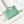 cc 24s31 nano shopping bag 17.5cm light green lambskin gold hardware