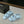 cc dad sandal mule baby blue calfskin