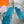 ISLAND SANDAL CERULEAN PVC WATERPROOF