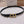 CD Saddle Belt 20mm Black Calfskin Anti-Gold Buckle