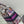 medium lay 24 purple white embroidery