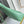 cc 24s31 shopping bag 30cm light green lambskin silver hardware