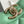 cc 24s31 shopping bag 30cm light green lambskin silver hardware
