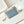 24a vanity 17cm cloud blue lambskin gold hardware