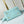 BELLA 22 IN SKY BLUE MONOGRAM PERFORATED CALFSKIN