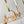 DAUPHINE MINI 20 IN WHITE MONOGRAM JACQUARD FABRIC GOLD HARDWARE