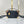 SIDE TRUNK MINI 18 IN BLACK CALFSKIN GOLD HARDWARE