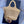 icare 58cm woven raffia brown calfskin