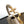 CAPUCINES BB 27 IN KHAKI BROWN TAURILLON GOLD HARDWARE