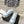 PRA DOWNTOWN BOLD SNEAKERS WHITE AND SKY CALFSKIN