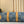 WEEKEND TOTE BAG 43 IN BLUE DAMIER DENIM 3D