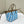MINI ROLL BAG 15 OCEAN BLUE MIX WHITE FF JACQUARD FABRIC