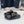 PRA STRAP SLIDES SANDALS GLOSSY BLACK CALFSKIN