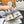 CD Chrono Sneaker Grey Beige Mesh Fabric And Calfskin