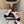 cc mule pink tweed sequin black patent calfskin