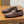 LV LOAFER IN CHOCOLATE BROWN WRINKLE CALFSKIN WITH SILVER LOGO