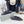 BIRKENSTOCK SLIPPERS ATTACHED RHINESTONES IN BLACK CALFSKIN