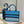 CD Zebra Book Tote Bag Blue Canvas 336519