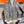 Faubourg Tropical Scarf 135 CM Black White Cashmere And Silk