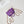 CC 24A Mini Top Handle 13cm Purple Wax Leather Gold Hardware 238457