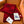 CHECK WOOL 182 CM SCARF GARNET RED 405045