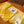CHECK WOOL 182 CM SCARF AMBER YELLOW 405053