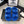 CC DAD SANDAL AZURE BLUE LAMB FUR