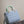 Lady Bag 20cm Celeste Blue Pale Green Lambskin